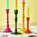 Tag Zahra Taper Holder Lg Yellow