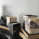 Marble Candle- White Label Ready