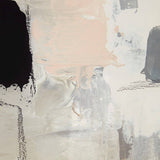 Abstract Framed Wall Art Decor with Sketch Accent