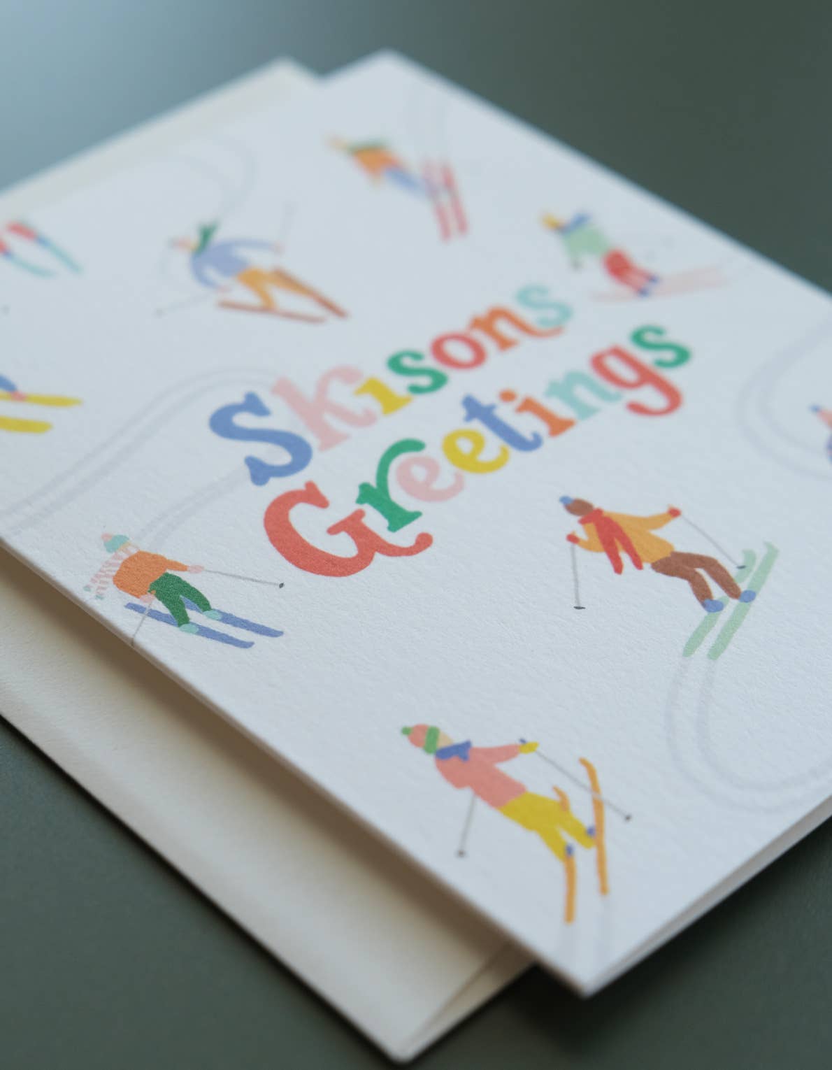 Skisons Greeting Holiday Card