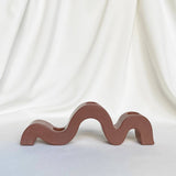 Concrete candle holder Unda