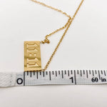 11:11 Charm Pendant Stainless Steel Necklace - FGS