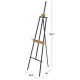Industrial Black Metal Easel