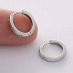 Huggie hoop earrings minimalist, simple jewelry