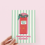Congrats on your New Home! Moving Housewarming Greeting Card