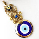 Gold Macrame Evil Eye Wall Decor