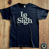 Le Sigh-unisex black tee