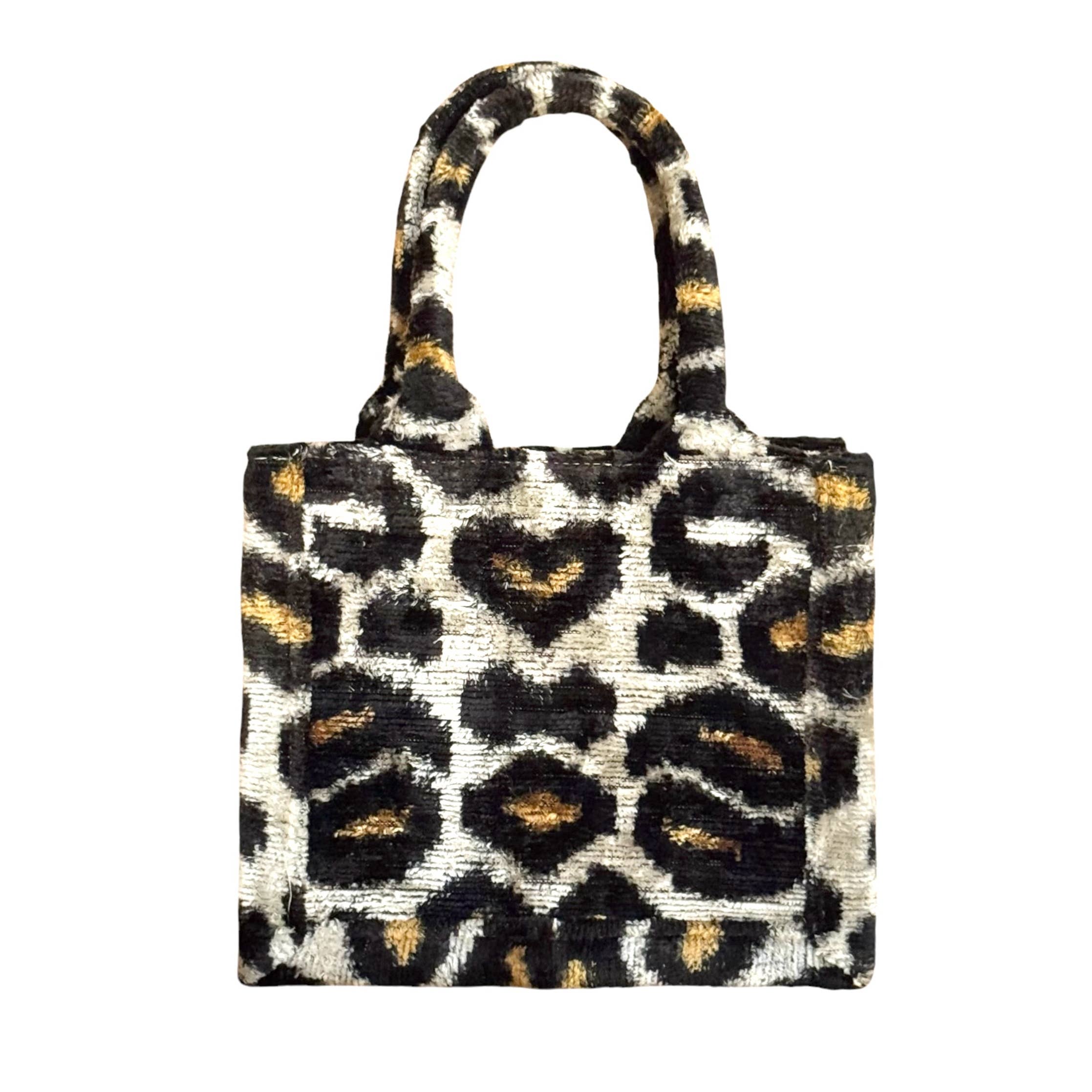 Silk Velvet Ikat Mini Tote