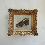 "Single Shoe Mini" Framed Print