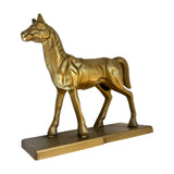 Horse Decorative Bookend Set, 4.5" x 3.75" x 9"