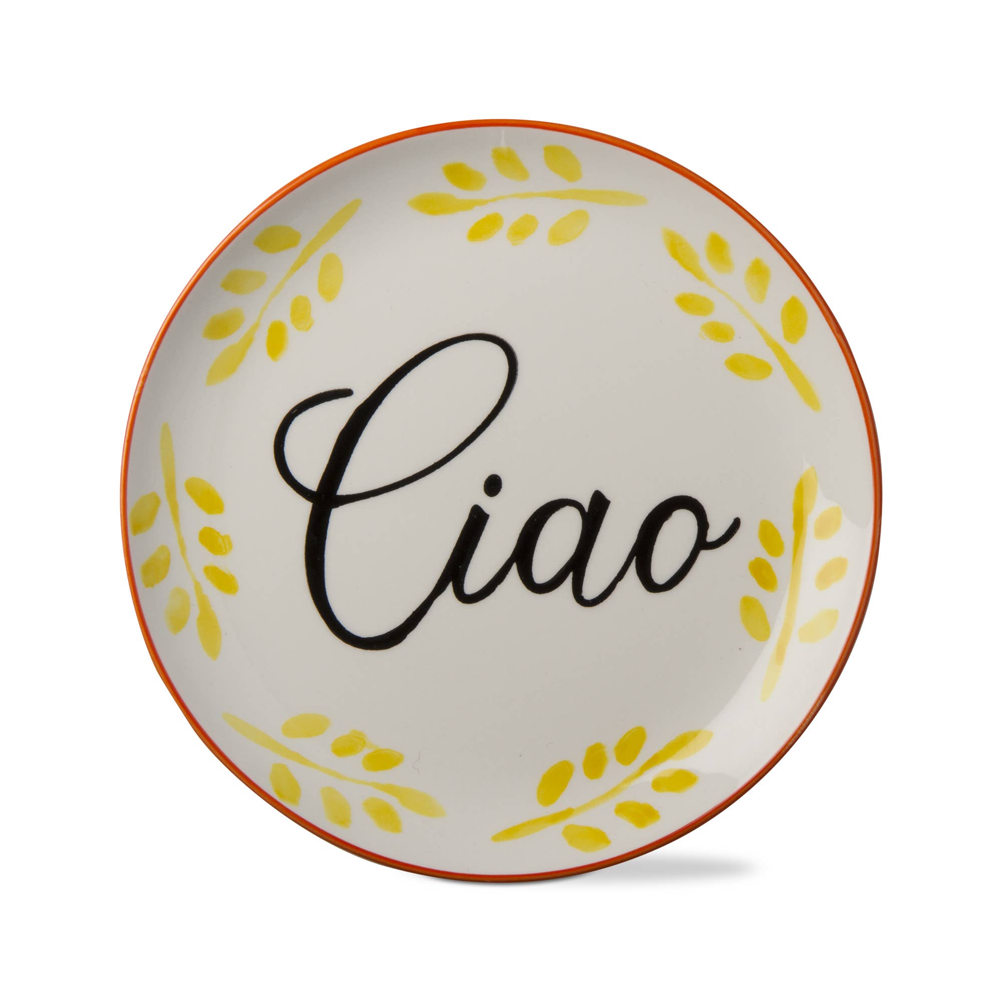 SALE Dolce Vita Ciao Appetizer Plate - Yellow