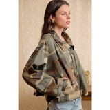 CAMO WINDBREAKER JACKET