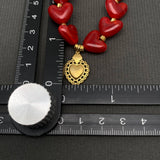 Resin Heart Linked Bracelet - FGS