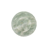 Elise Light Green Onyx Marble Bowl And Spoon Brass, Set Of 2