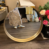 30 inch Round Framed Mirror