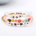 In my Teacher Era Thank you personalized gift bracelet set
