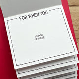 Graduation Waterfall Gift Card Holder