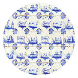 Delft Tiles Glass Cutting Board