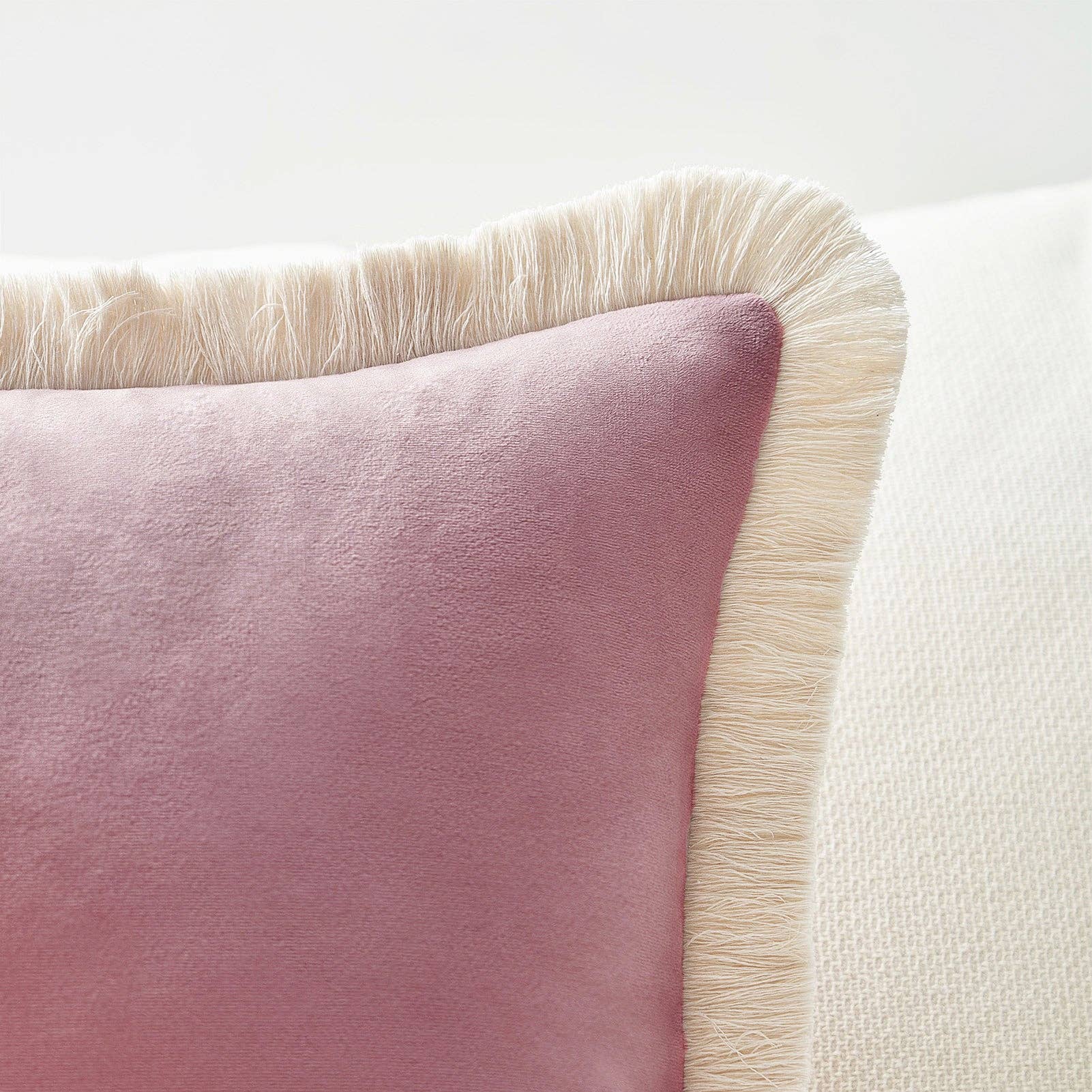 Nacazcol Pillows - Beige/Dusty Pink each one
