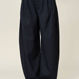 STRIPE CLASSIC BARREL PANTS