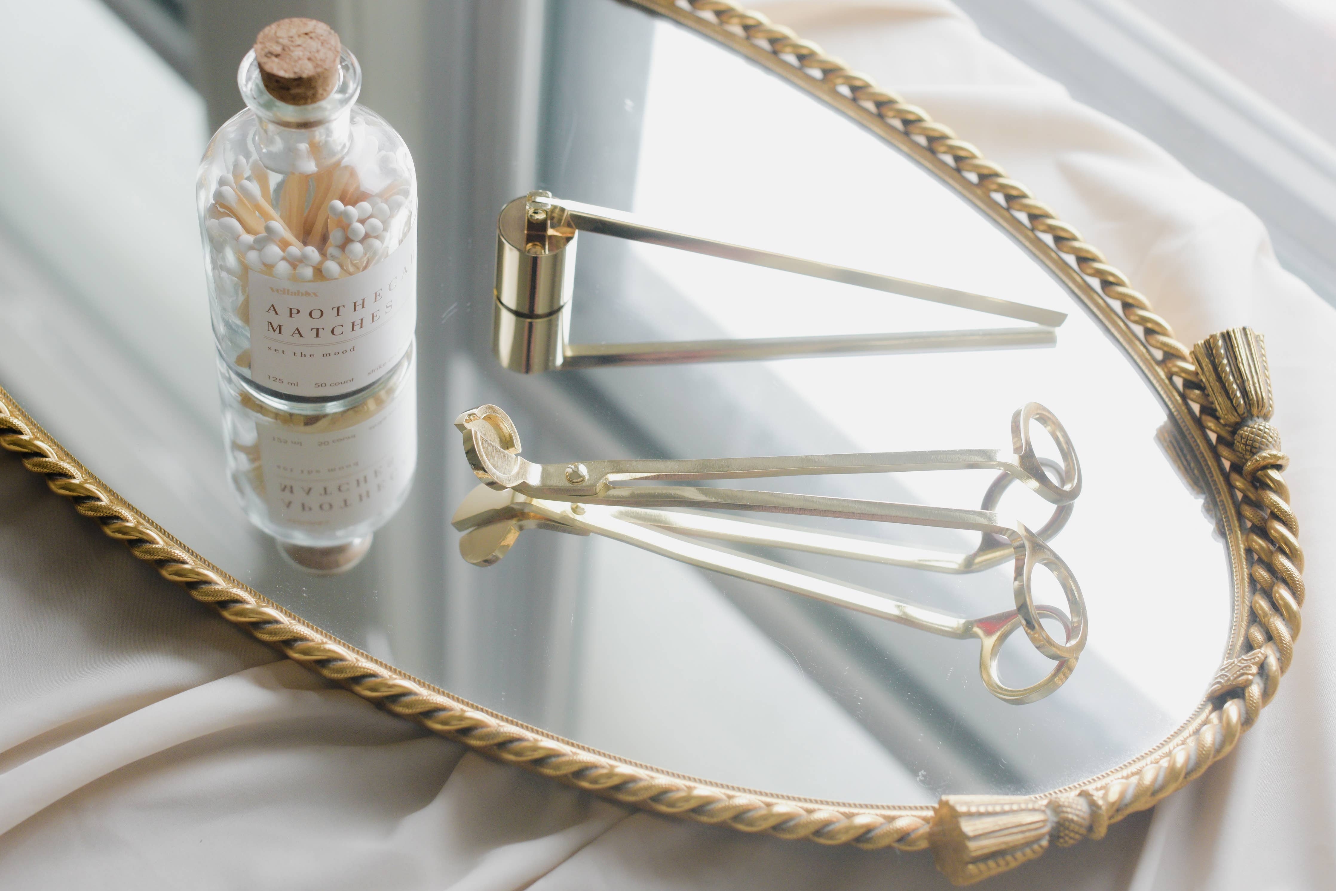Gold Candle Snuffer