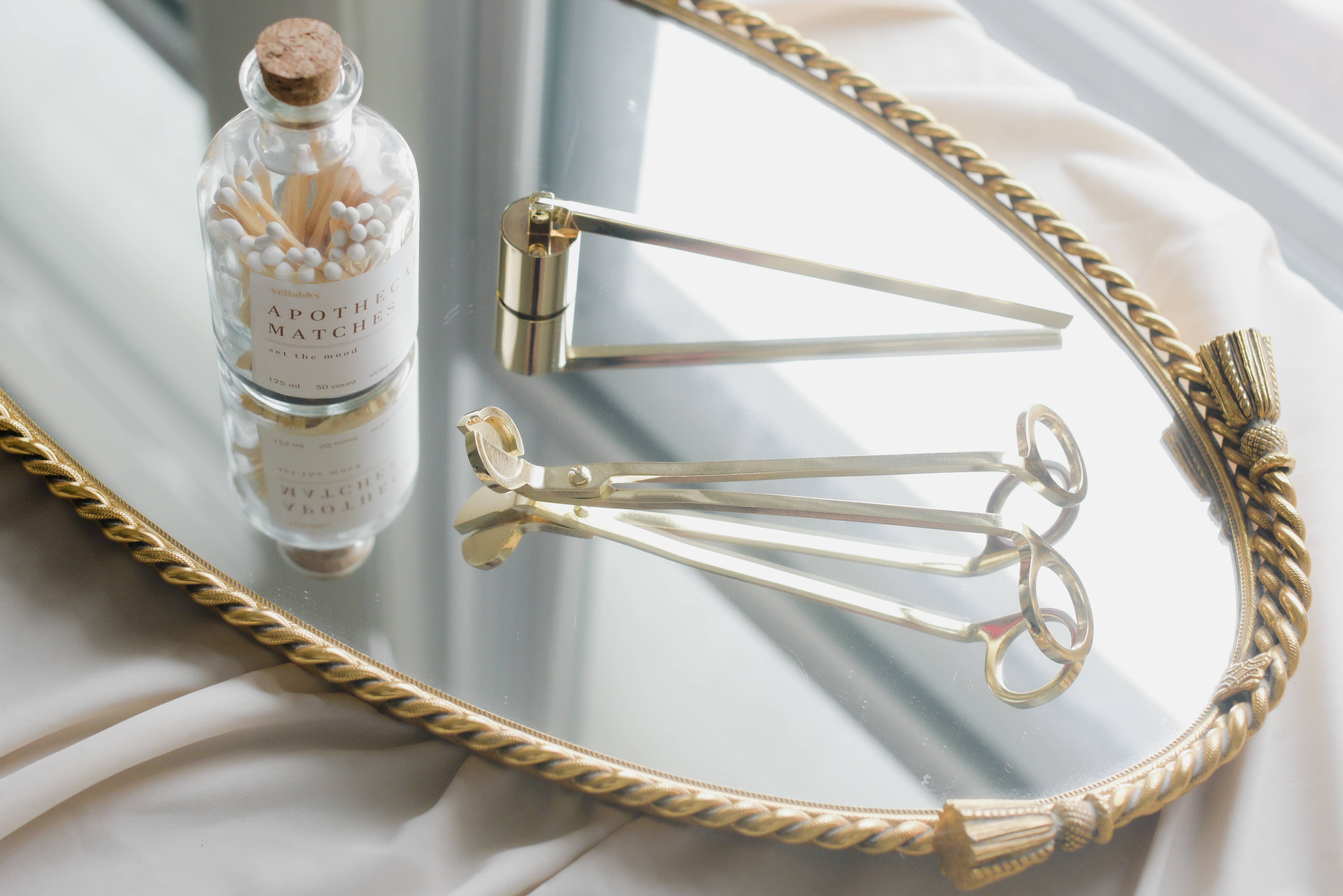 Gold Candle Snuffer