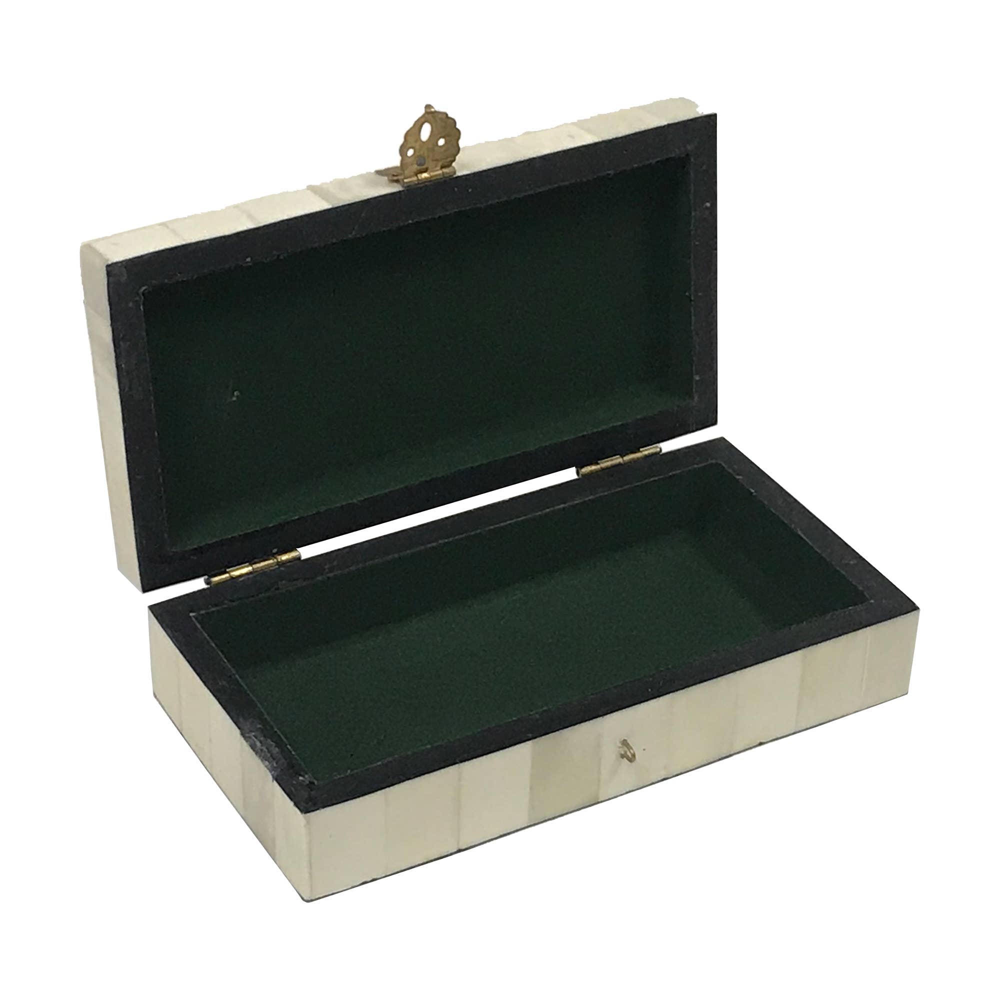 6-1/4" Love Scrimshaw Bone Box