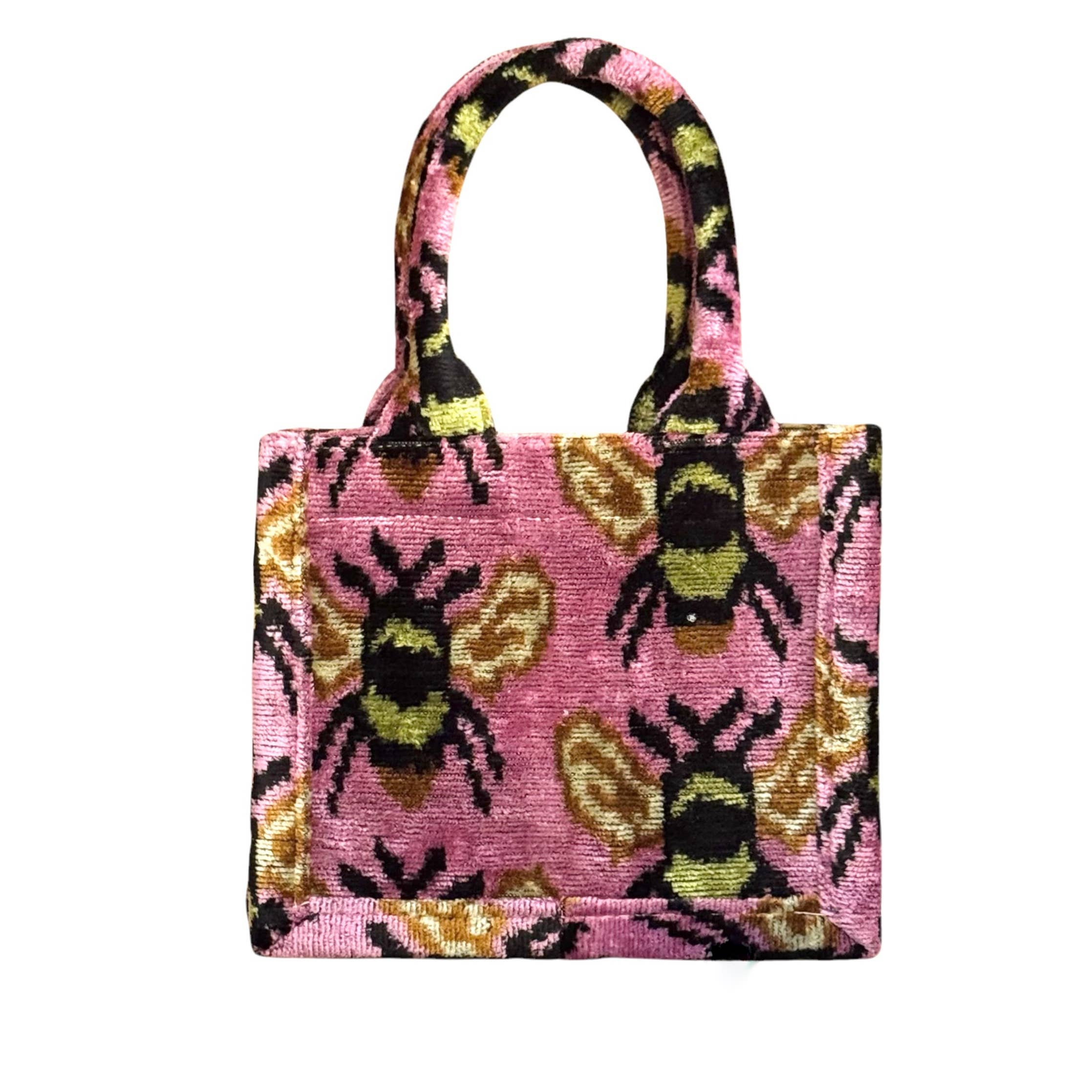 Silk Velvet Ikat Mini Tote