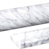Marble Rolling Pin, White, 2.5" x 17.5" x 3"