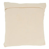 Artisanal Jute and Cotton Woven Throw Pillow