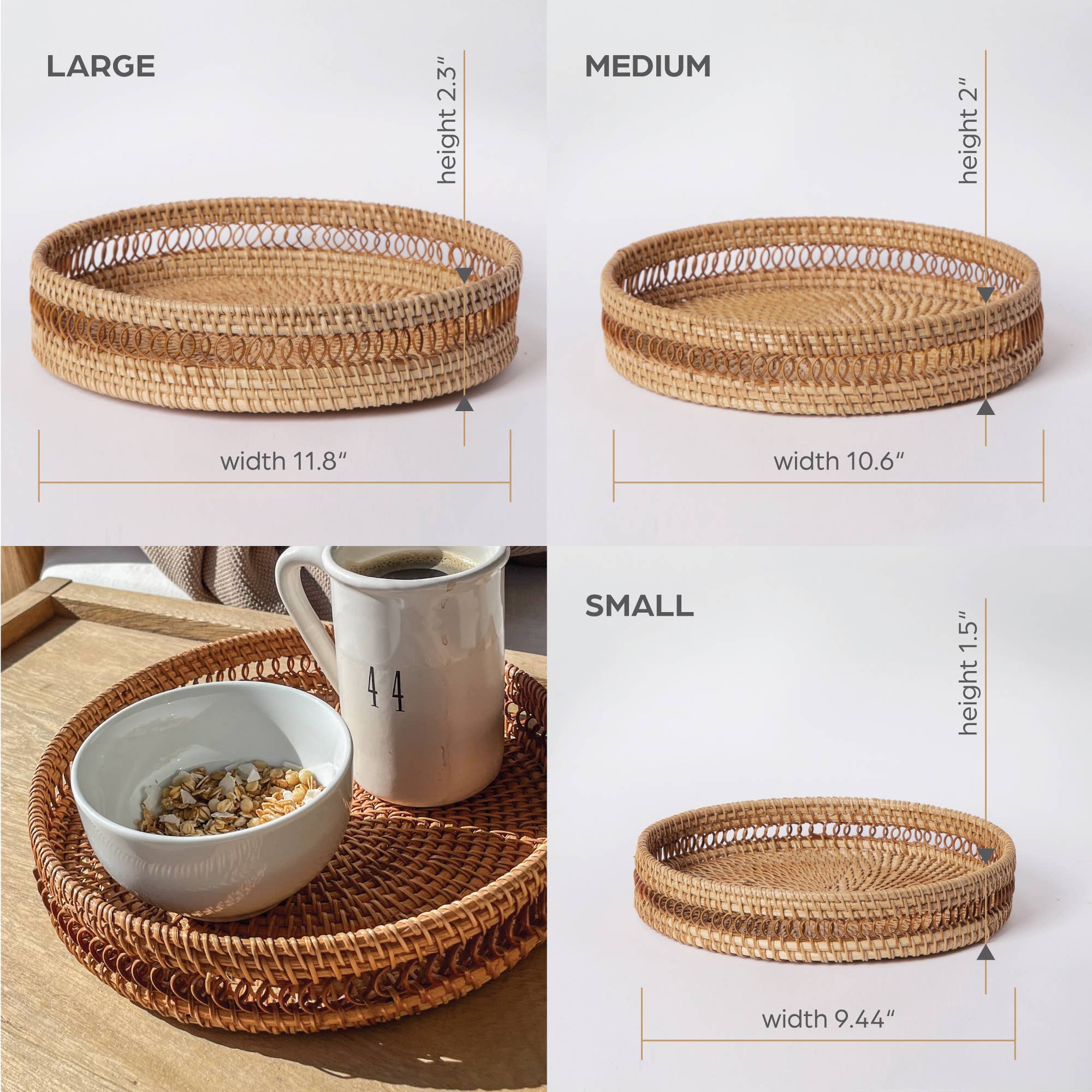 405 - Rattan Tray