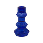 Cobalt Blue Glass Candlestick Holder | Home Décor |