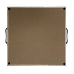 Pheasant and Flower Decorative Tray with Brass Handles