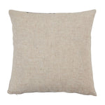 Velvet Throw Pillow With Geometric Design