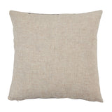 Velvet Throw Pillow With Geometric Design