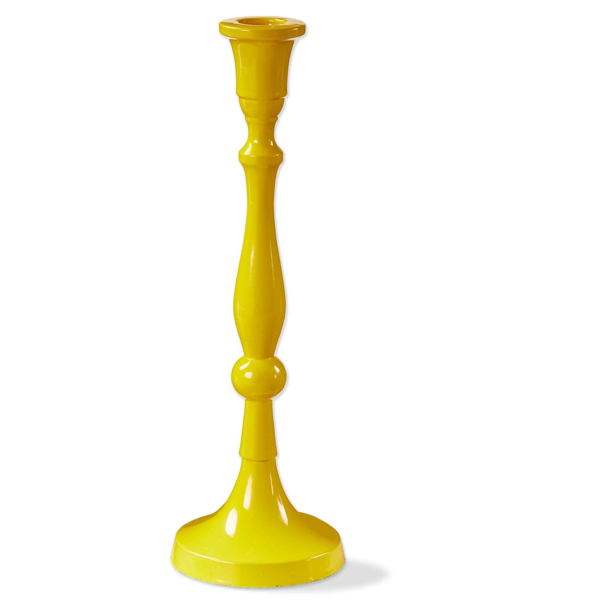 Tag Zahra Taper Holder Lg Yellow