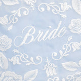 Bride Lace Tote | bachelorette, bridal, wedding, white