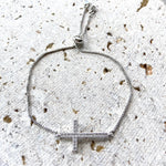 Cross bracelet religious jewelry bible gift shop Jesus