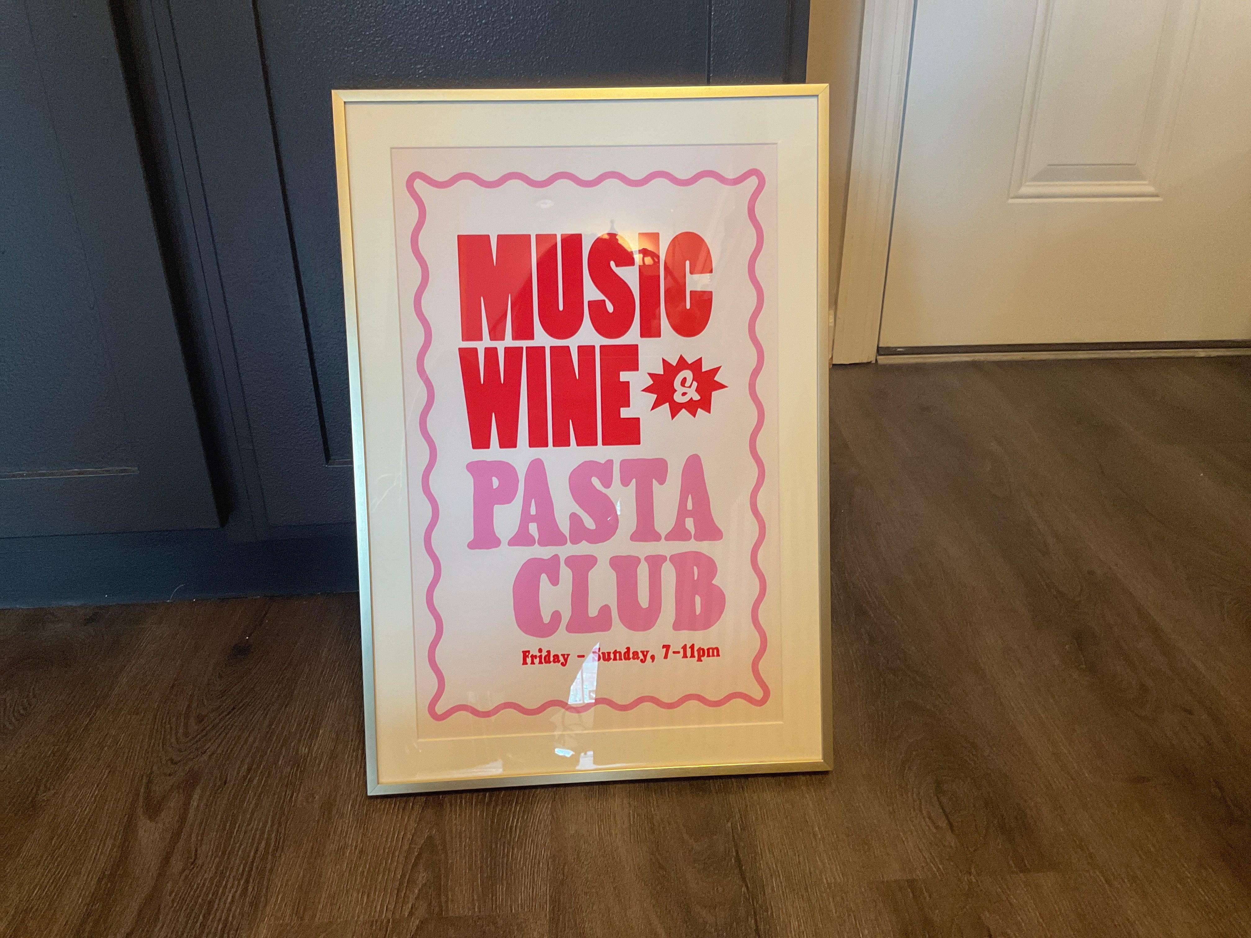 Music Wine Pasta Club