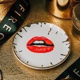 Bitch Round Ceramic Trinket Dish