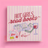 Hot Girls Book Club Napkins | book party, bookish