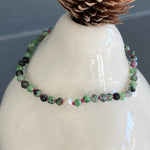 Poly Ruby Zoisite stone bracelet
