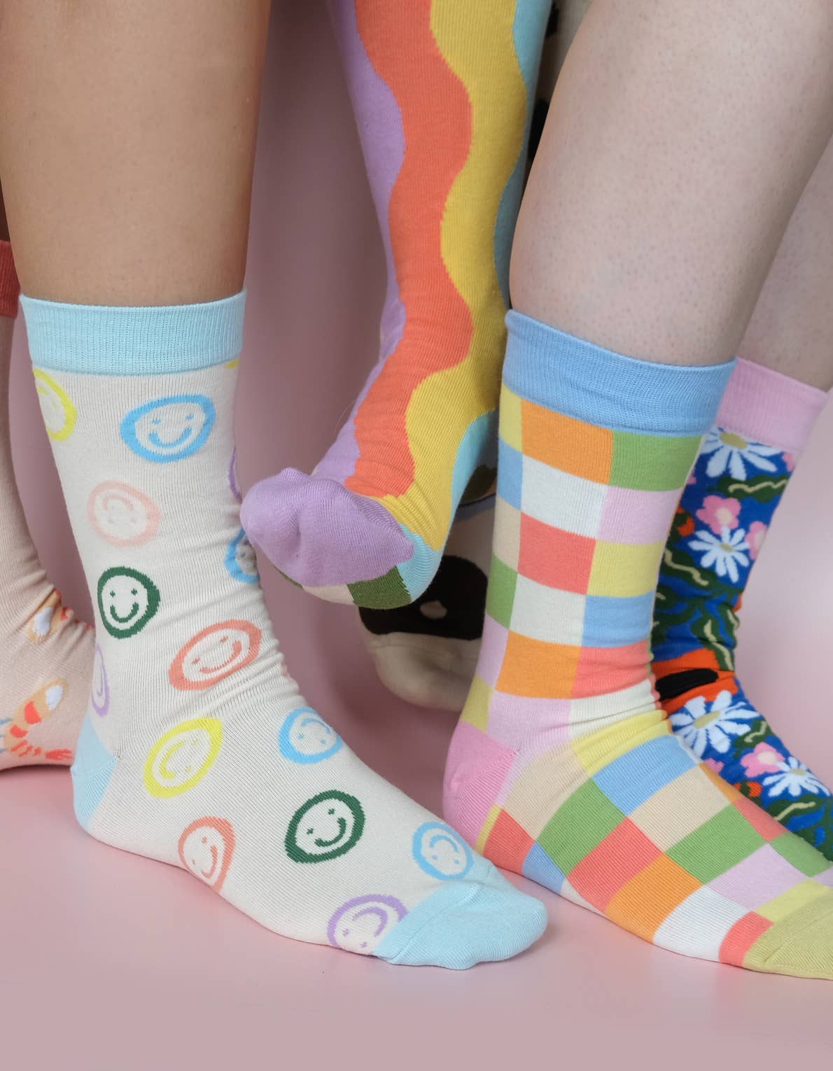 Evil Eye 100% Cotton Women's Crew Socks