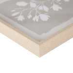 Farmhouse White Floral Framed Wall Art