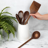 Walnut Wood Cooking Utensil  – Nontoxic, Plastic free