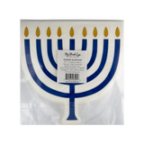 HNK1141 - Shaped Menorah Luncheon Napkin