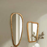 Large Freeform Rectangle Mirror-20"H