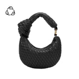 Brigitte Black Recycled Vegan Bag Charm