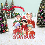Christmas Demon Hunter Soda Pop Saja Boys Acrylic Ornament