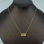 11:11 Charm Pendant Stainless Steel Necklace - FGS